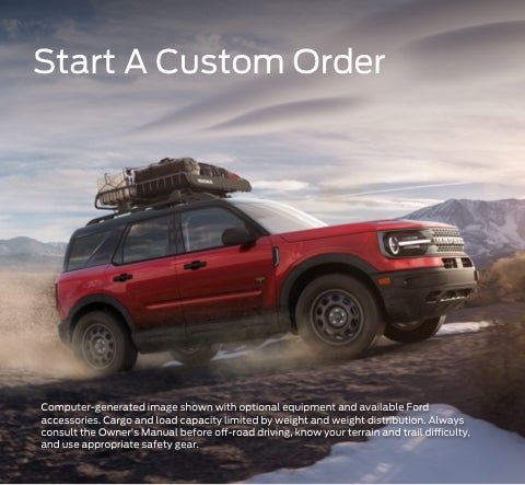 Start a custom order | Mountaineer Ford in Beckley WV